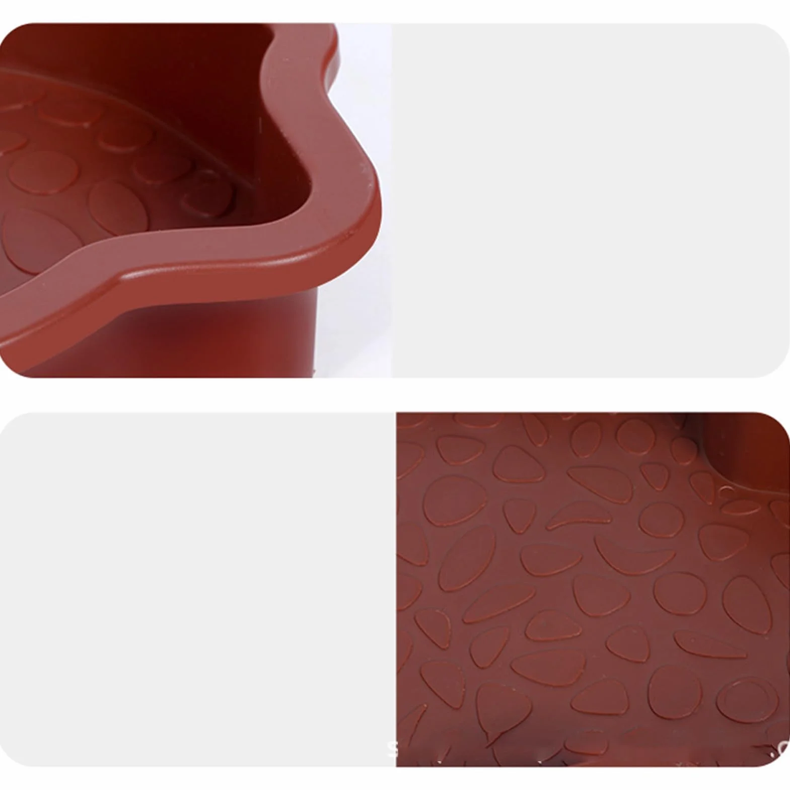 Bassin pour Tortue avec Rampe et Échelle, Plat d'eau pour Reptiles, Mangeoire pour Terrasse