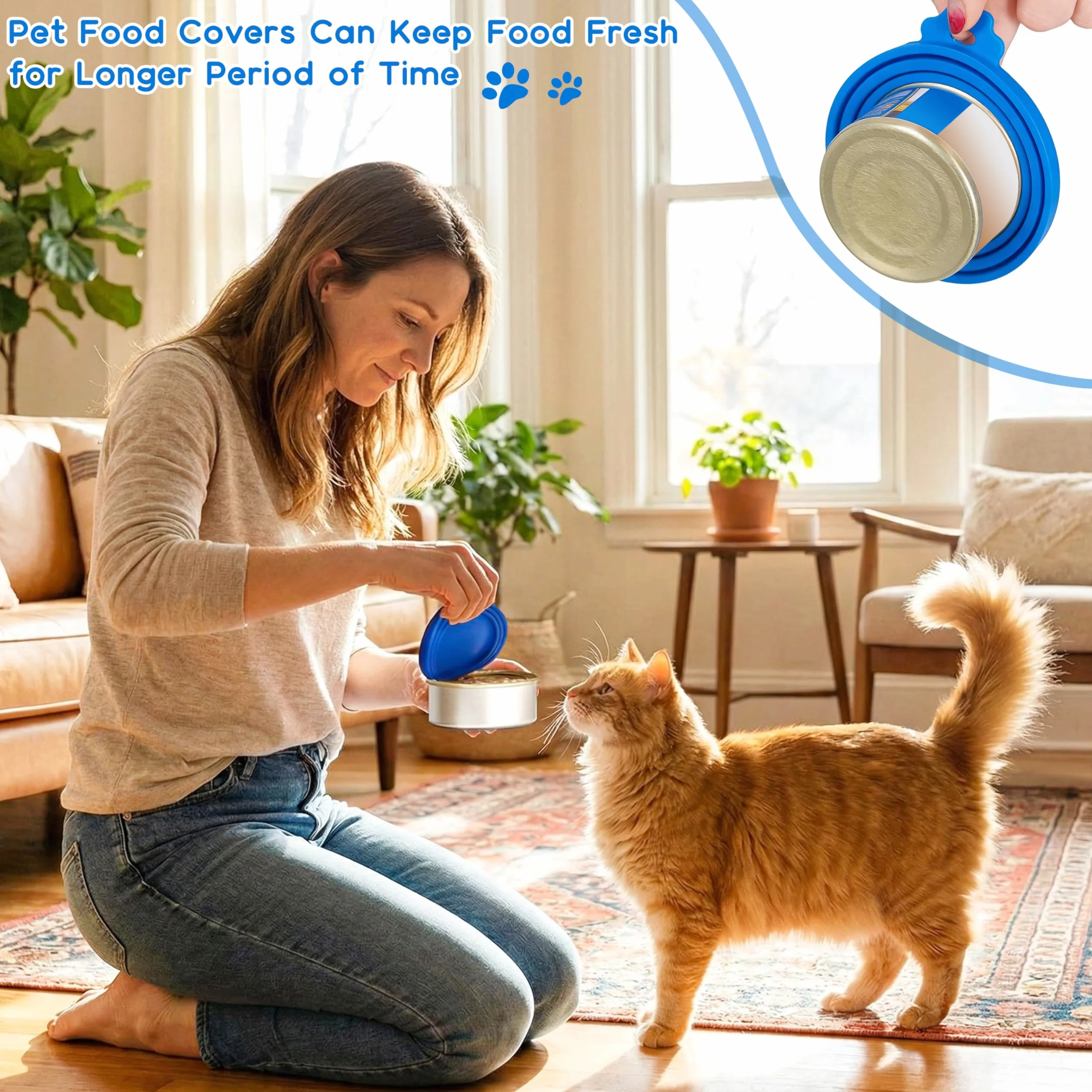 Couvercles Conserve Silicone Réutilisables 3 Tailles Standard 8 Pièces 8 Couleurs