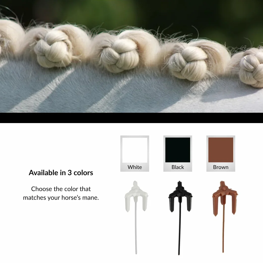 Pince pour Chevaux Réutilisable Blanc Standard