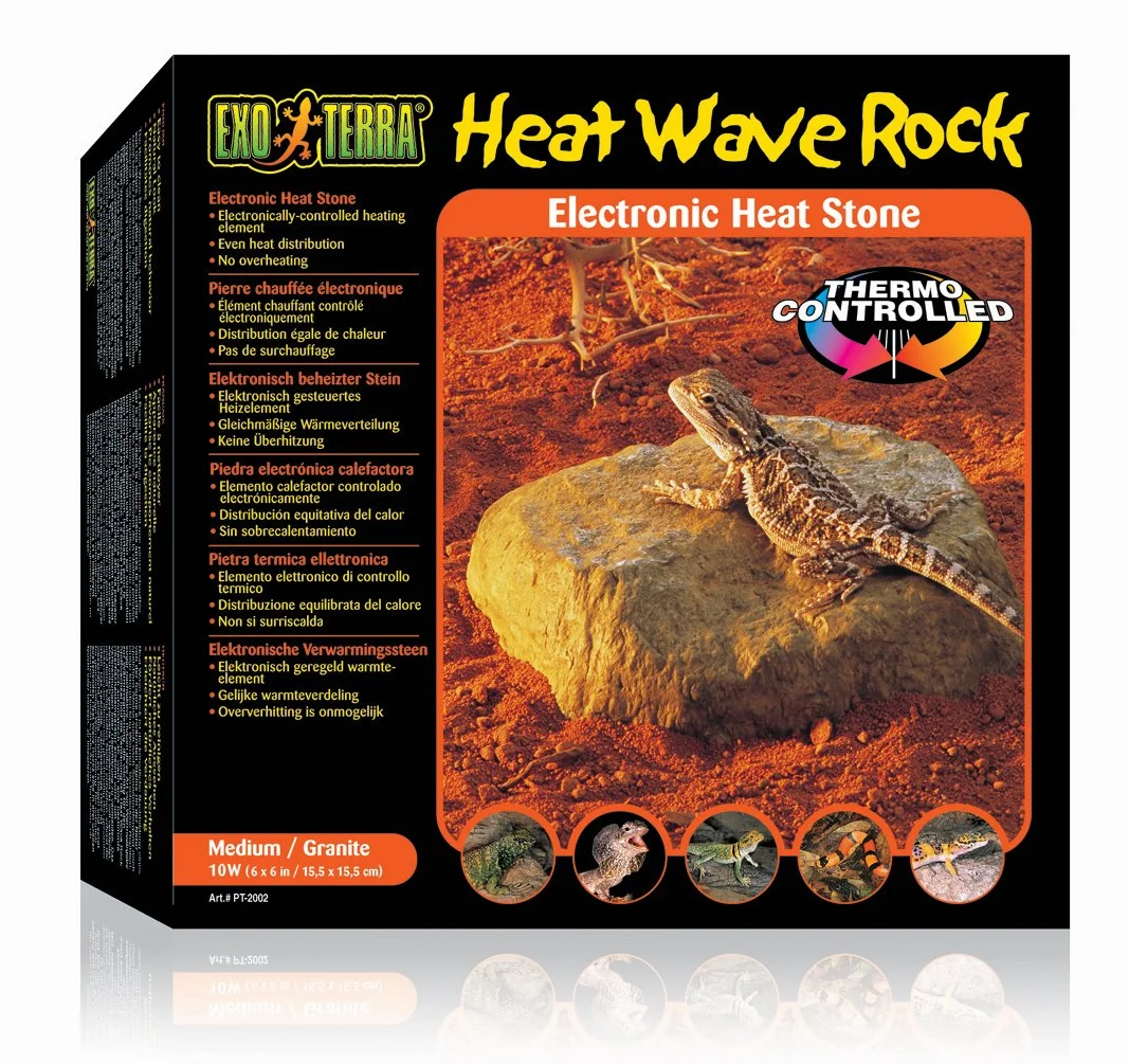 Exoterra Rocher Chauffant pour Reptiles et Amphibiens