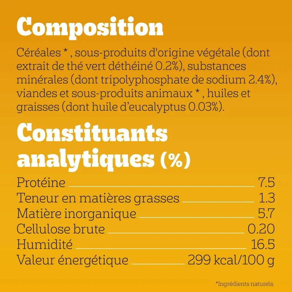 Pedigree DentaStix Daily Fresh Bâtonnets à mâcher pour Grand Chien 10 sachets de 7 Sticks
