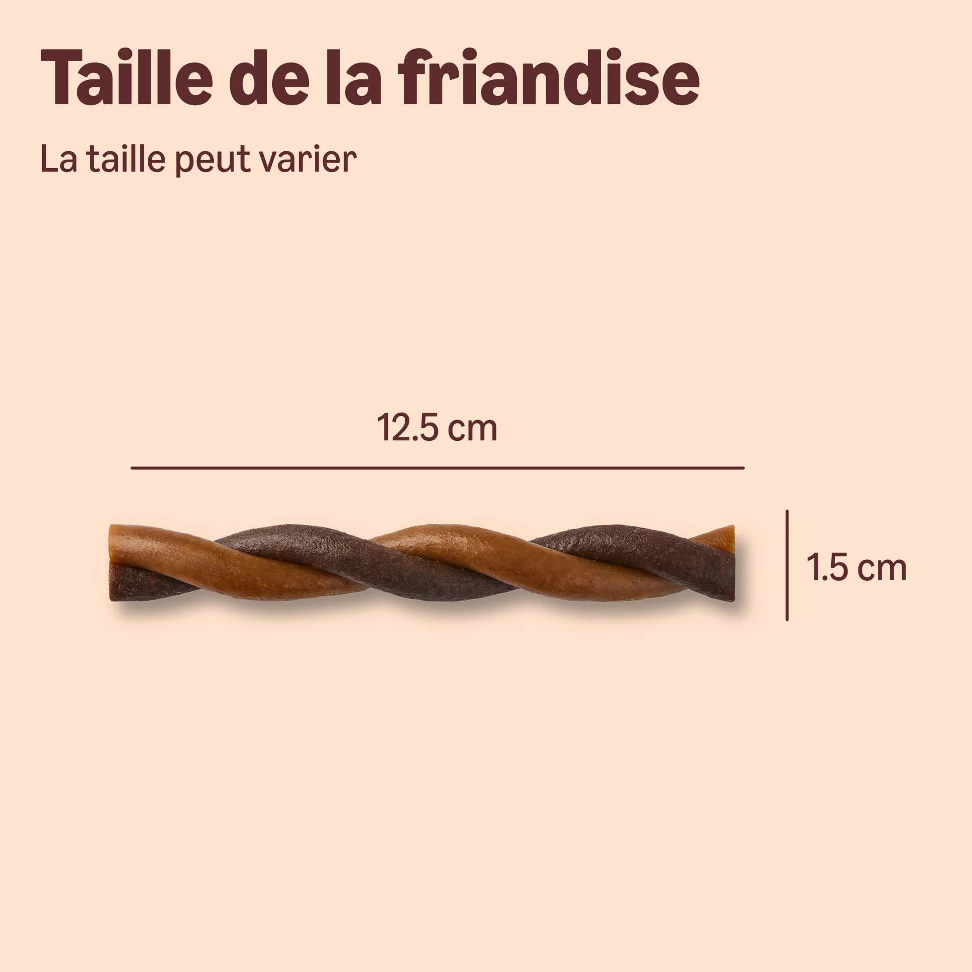 by Amazon pour Chiens - Bâtonnets Torsadés à la Volaille et au Gibier, 100g