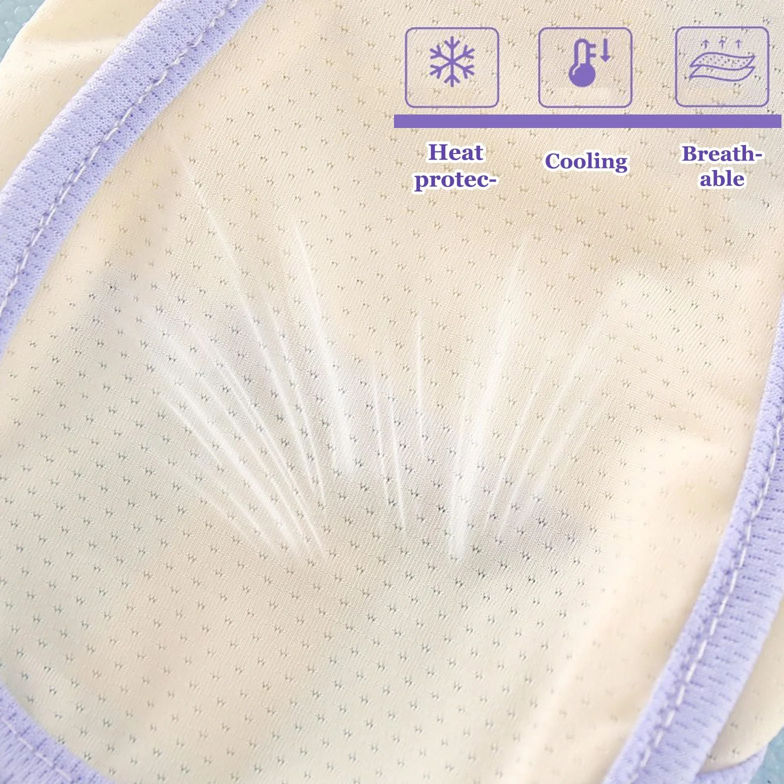 Lot De 2 Gilet Rafraichissant Chien, Taille M (Poitrine 40cm / Dos 30cm) 2,5-3kg Maillage Respirant