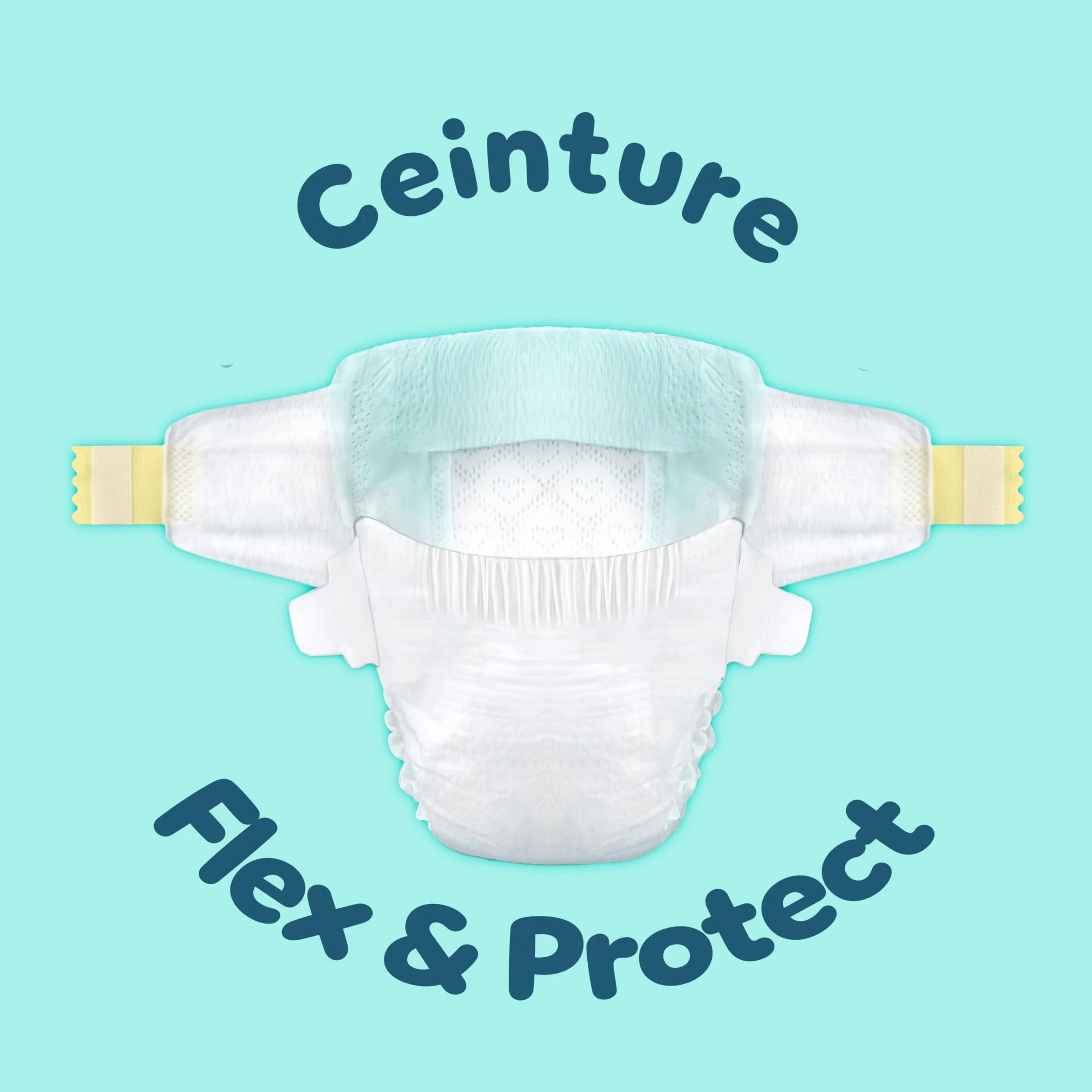 Pampers Premium Protection Taille 3, 148 Couches, 6kg-10kg, Pack 1 Mois + 10 Lingettes