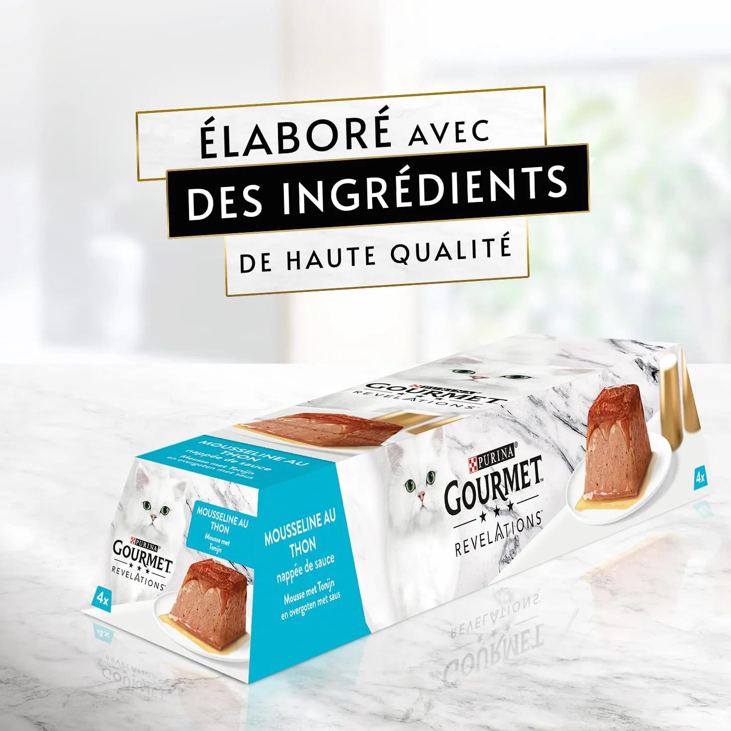 Gourmet Revelations Mousseline Thon Saumon 48x57g