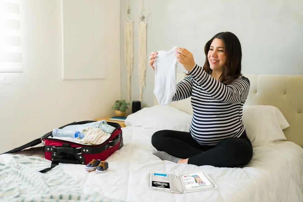 TENDS Protege carnet de sante bebe avec Porte document - Housse pratique pour documents essentiels