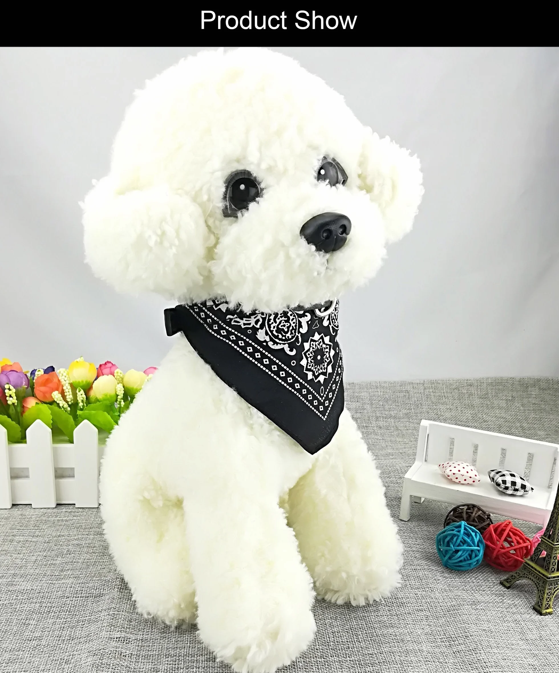 Chien de Mode Bandana Collier Chien garçon Moyen Chiot