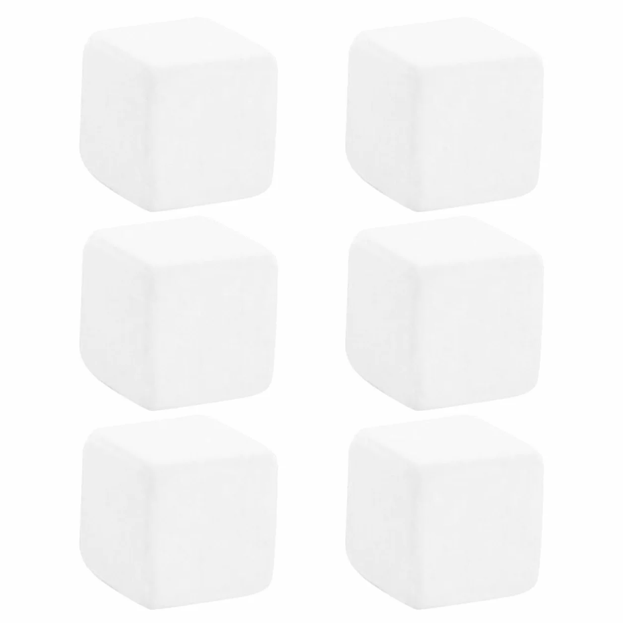 Lot de 6 Blocs de Calcium Minéral pour Tortues Aquatiques et Terrestres, Cube à Mâcher Enrichi en Oligo-éléments