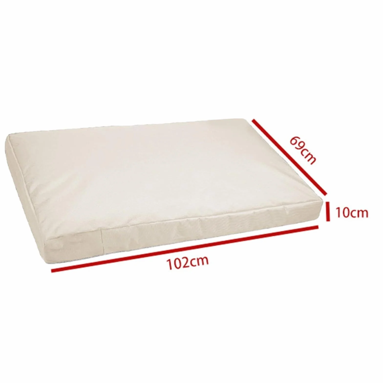 Housse de lit pour chien imperméable en tissu Oxford 210D extérieur anti-poussière
