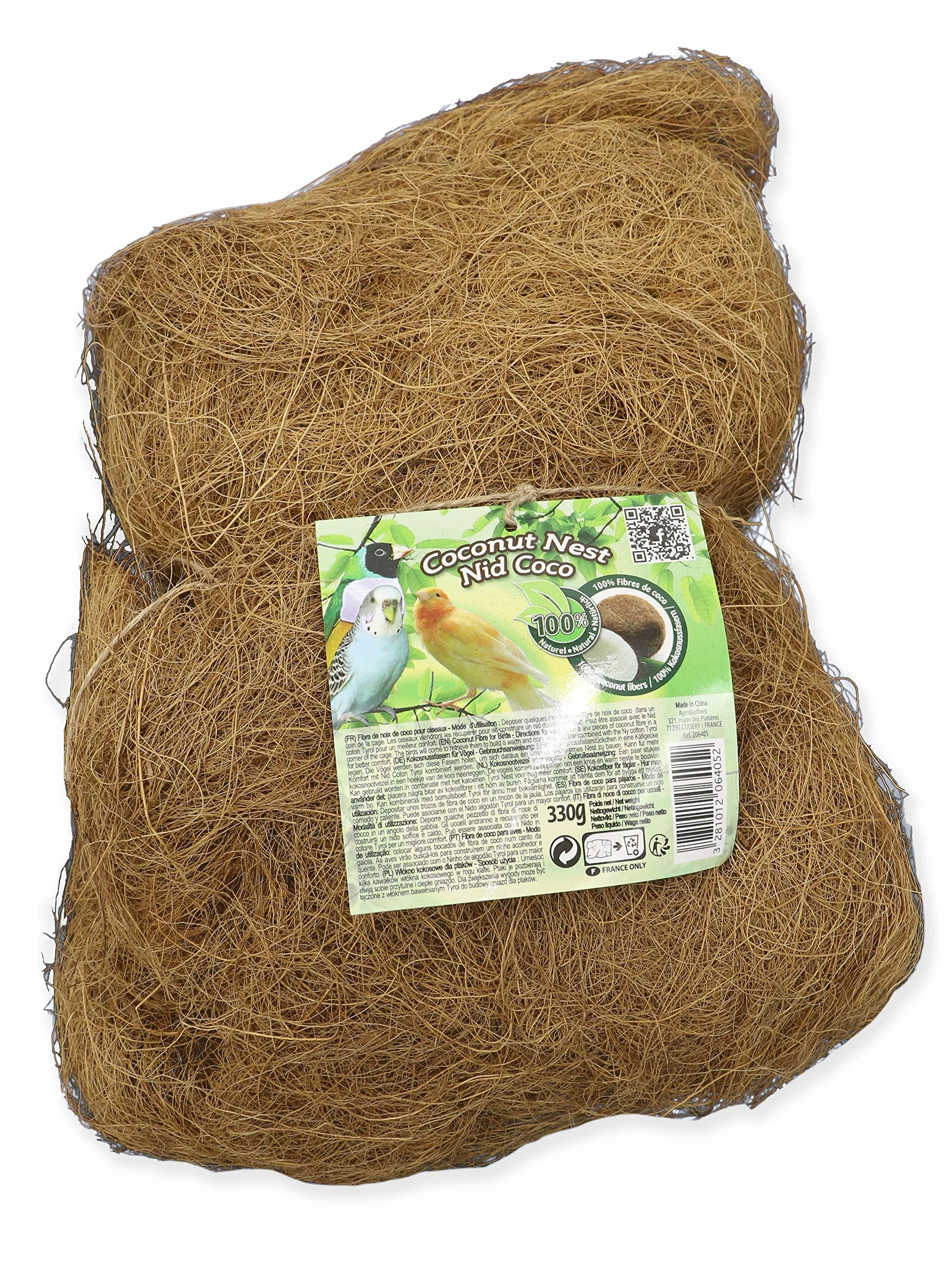 Tyrol Ballotin Nid d'oiseau fibres de Coco 300 g